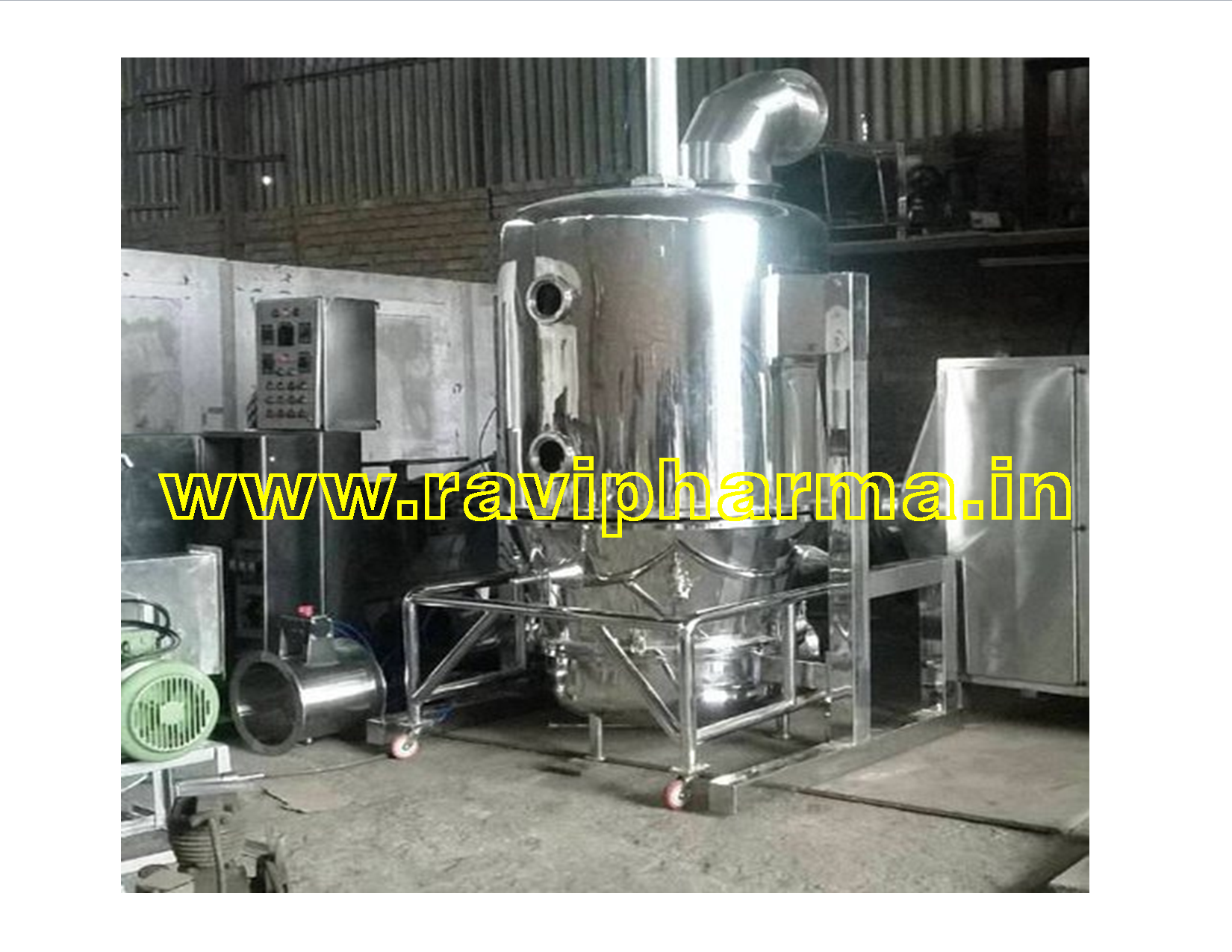 Fluid bed Dryer is used for