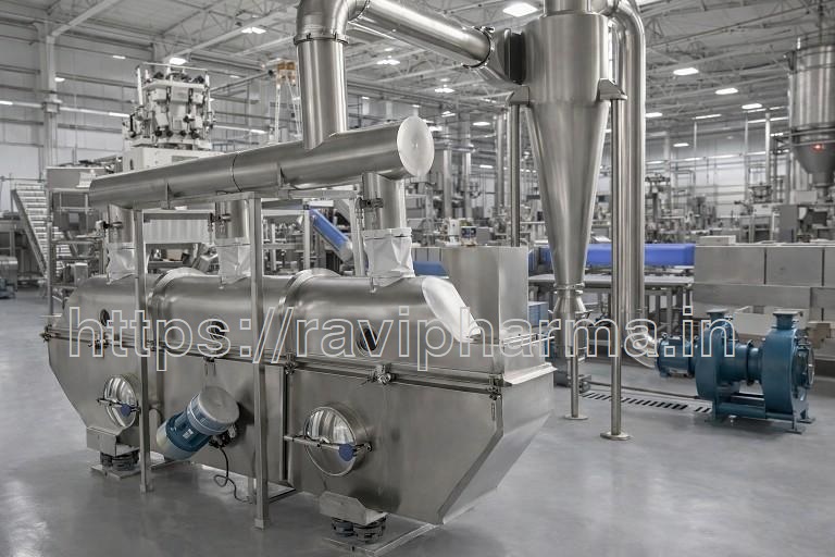 Continuous Fluid Bed Dryer